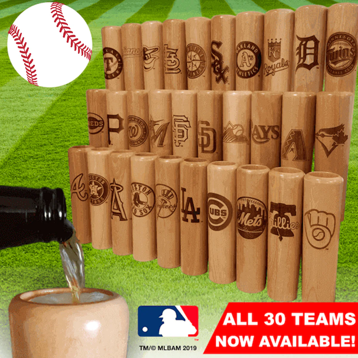 12 oz Baseball Bat Mug - Image 7