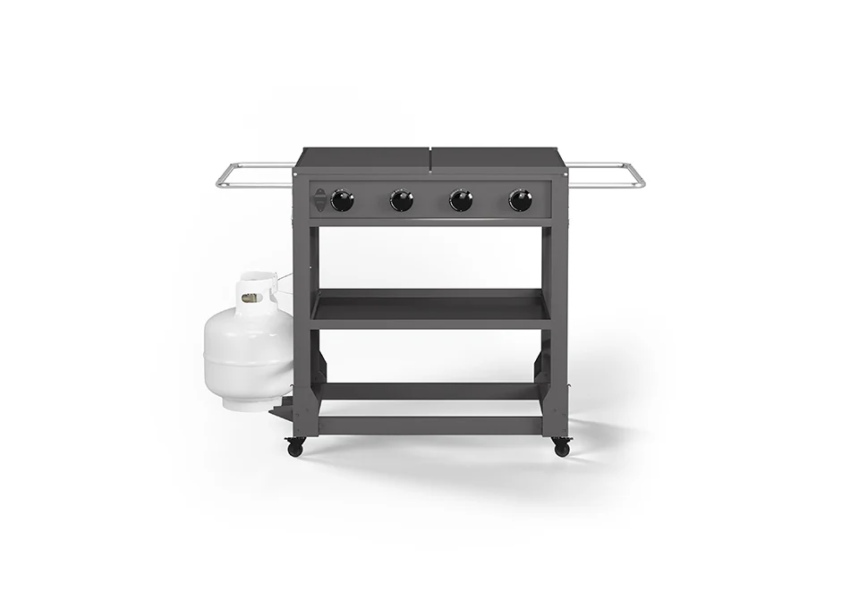 4-Burner Outdoor Griddle with Cover