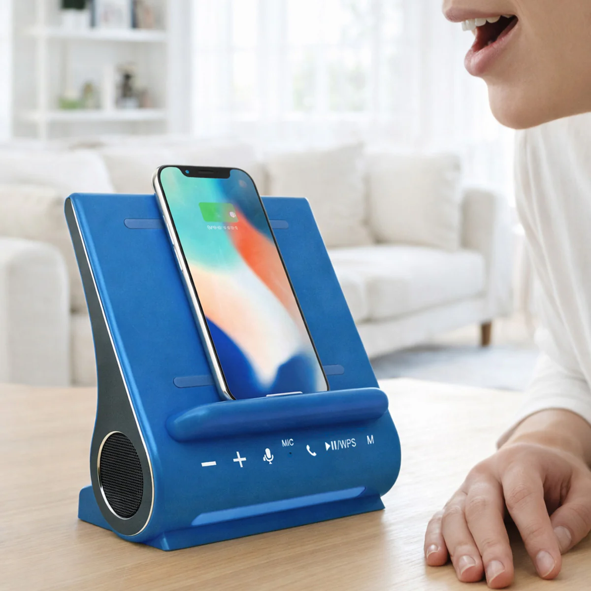 AI Smart Speaker Charging Companion