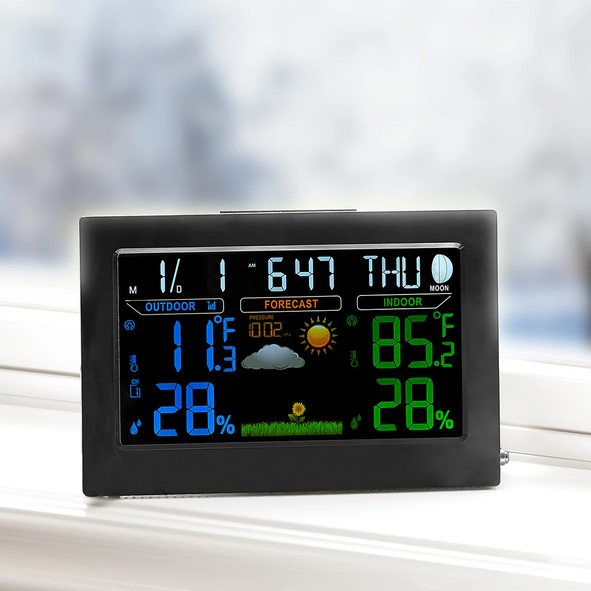 Color Weather Station by Sharper Image - Image 5