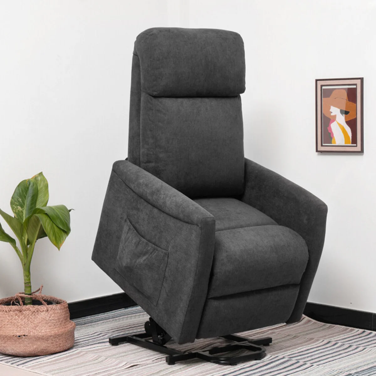 Electric Power Lift Recliner with Remote Control