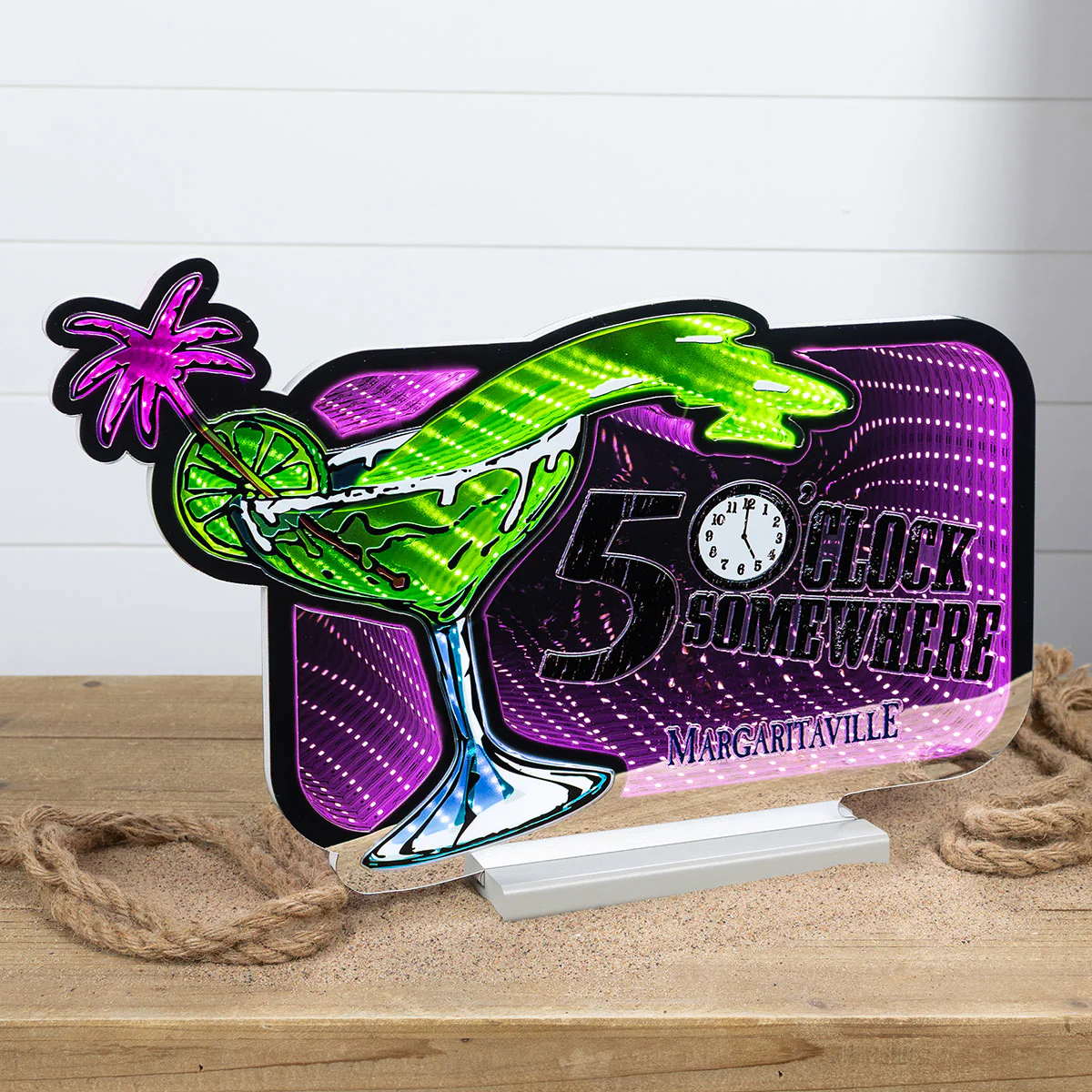 Margaritaville 5 o'Clock LED Infinity Light