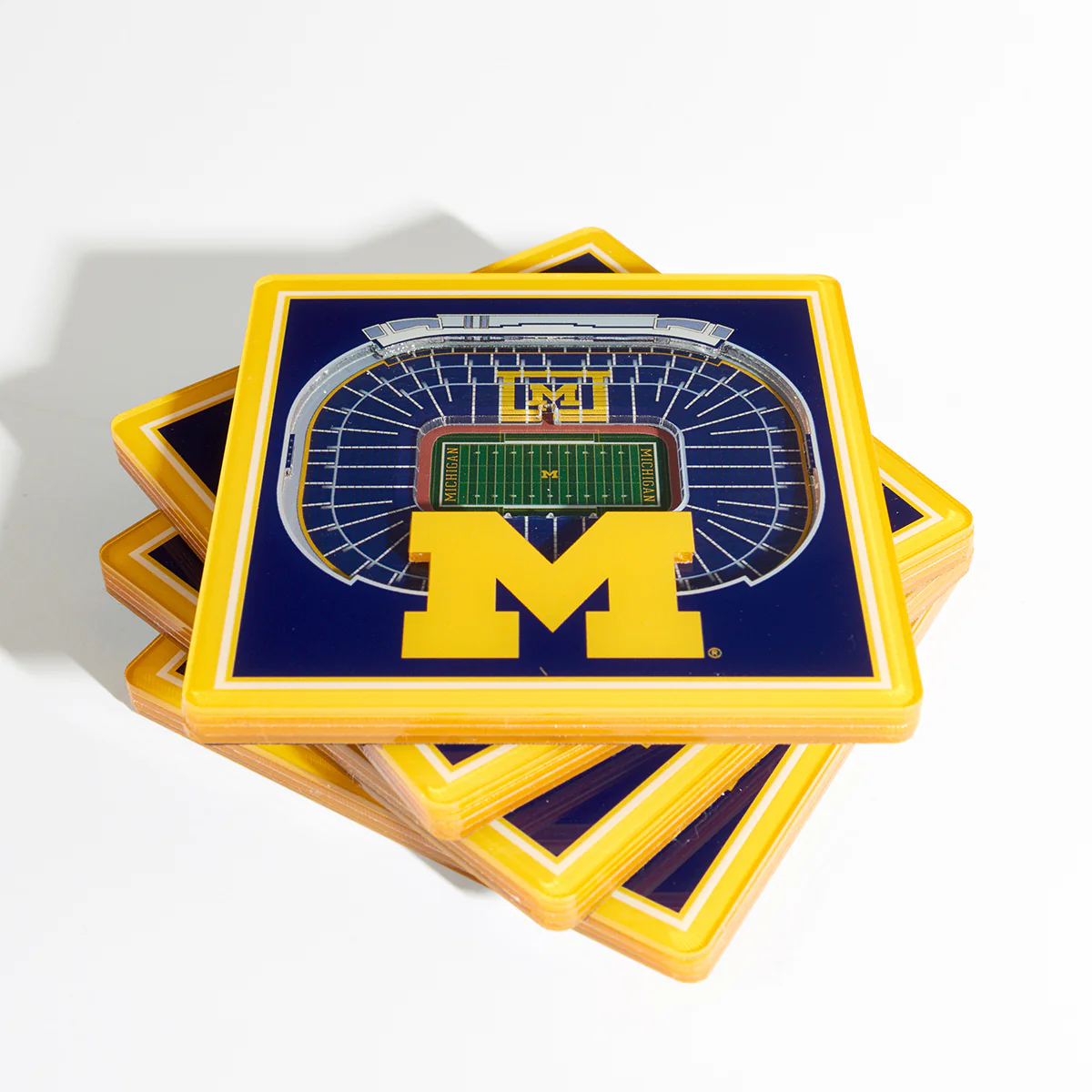 NCAA 3D Stadium Coasters (Set of 4) - Image 2