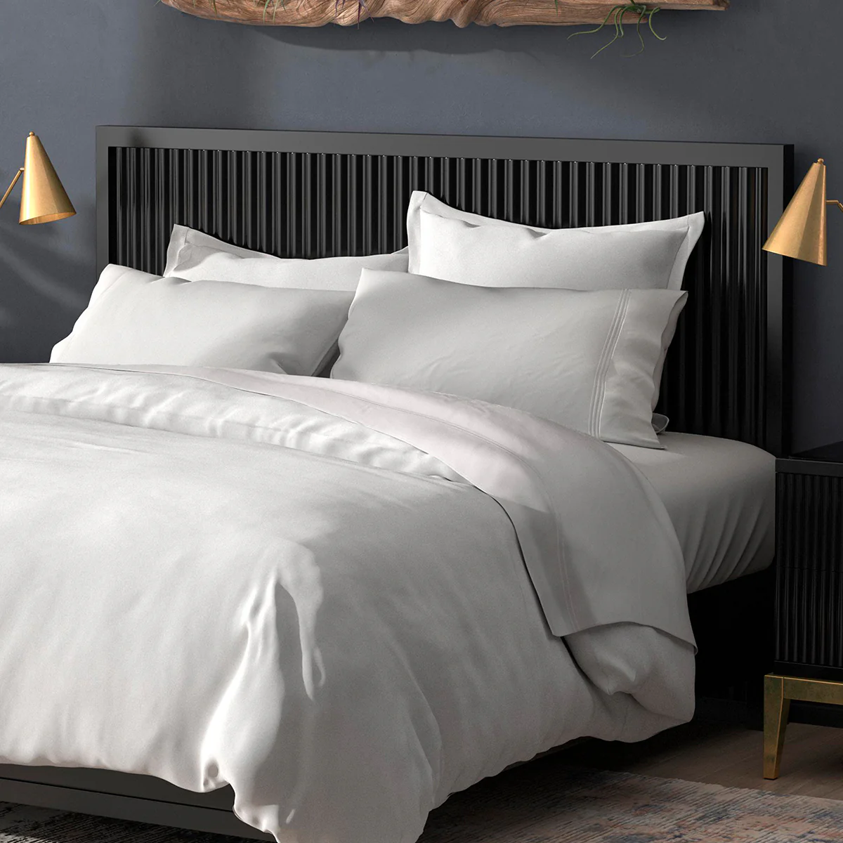 Pillow Shams for Cooling Reversible Duvet (Set of 2) - Image 5