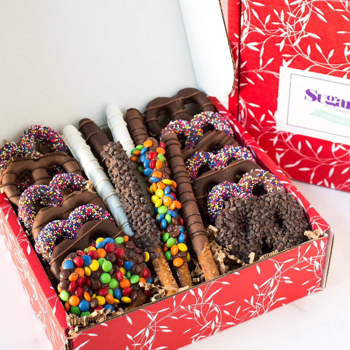 Sugar Plum Chocolate Pretzel Passion Gift Box