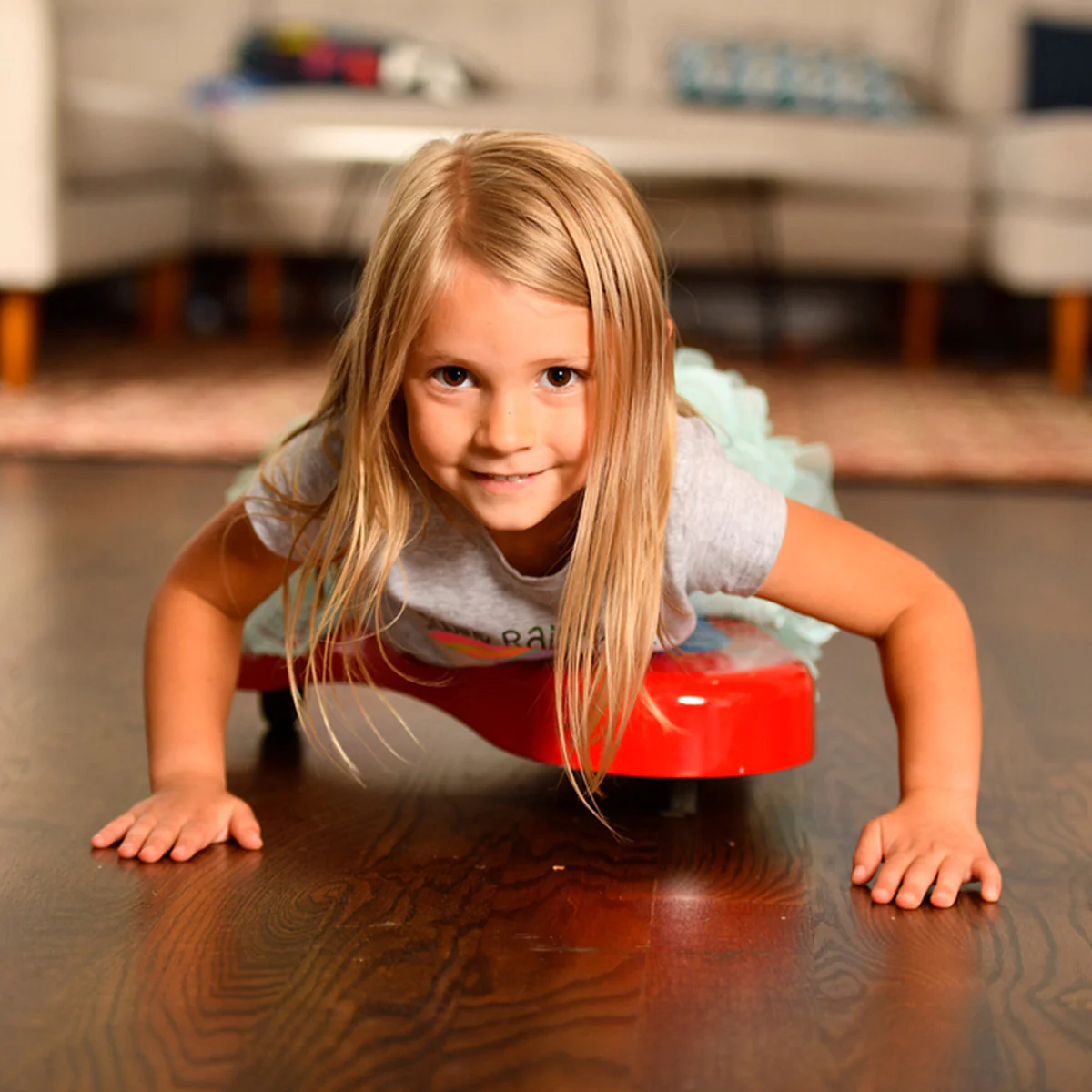 Tri-Flyer Floor Scooter Board