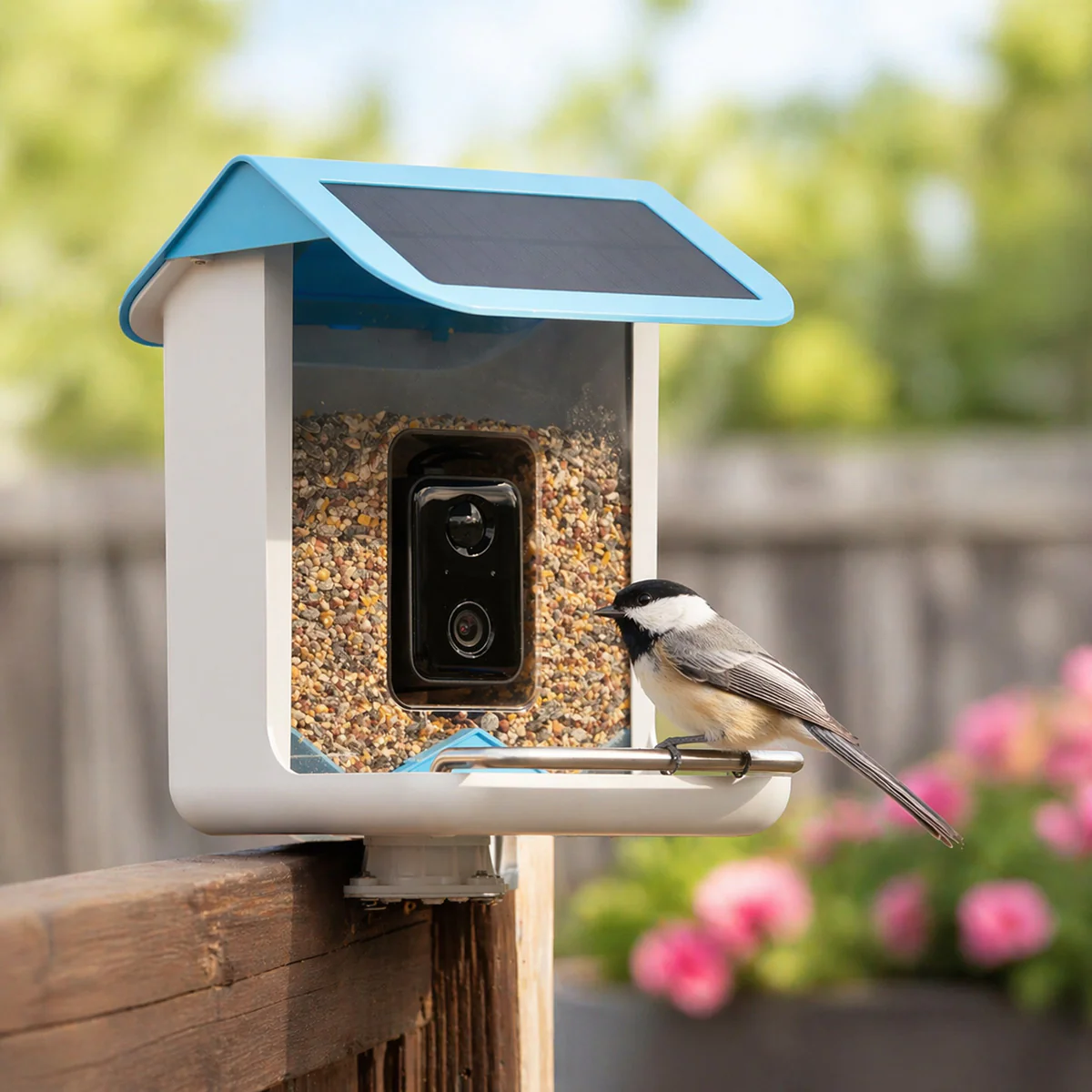 Video Camera Bird Feeder by Sharper Image